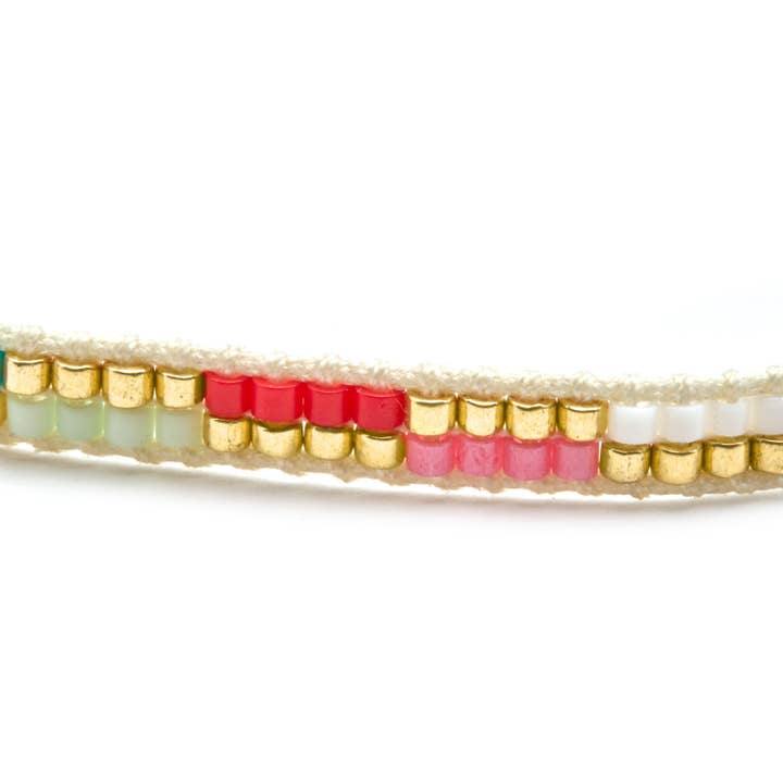 Luxenter - Wholesale Beaded Bracelet - Pulsera con Cristal Negro acabado oro 18k - Anlako2