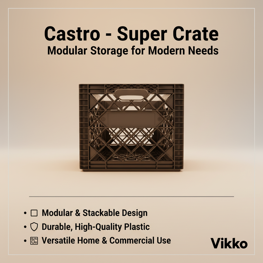 Kadra Kitchenware - Wholesale Kitchen Storage/Organizer - Castro - Super Crate3
