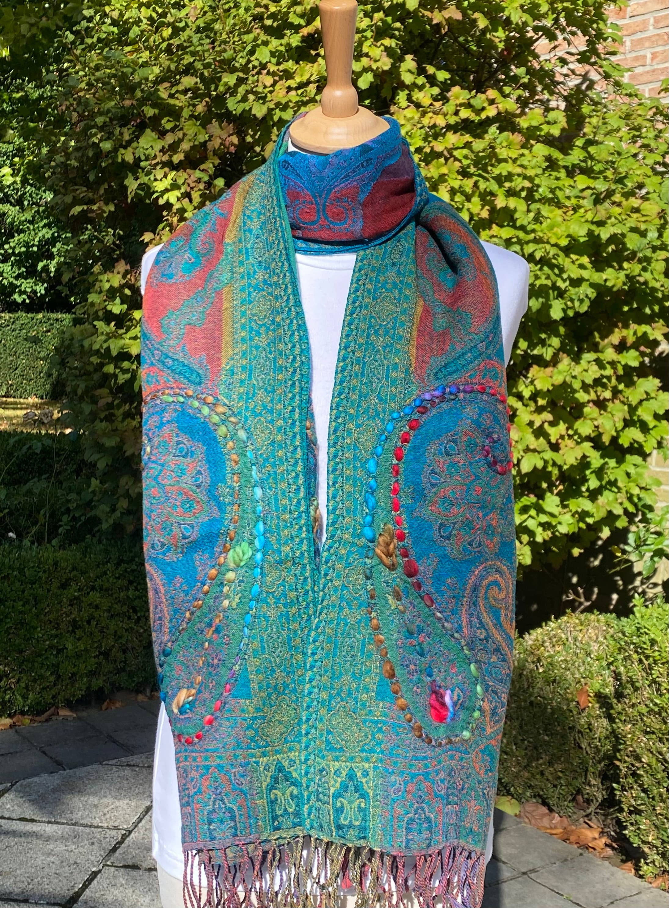 DIWALI PARIS - Wholesale Scarf - Women's - NEPAL SCARF - 100% COTTON1