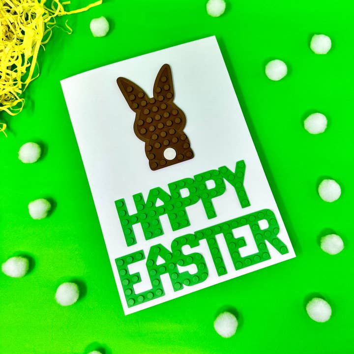 Bunny Easter Card for wholesale by Made Happy Gifts