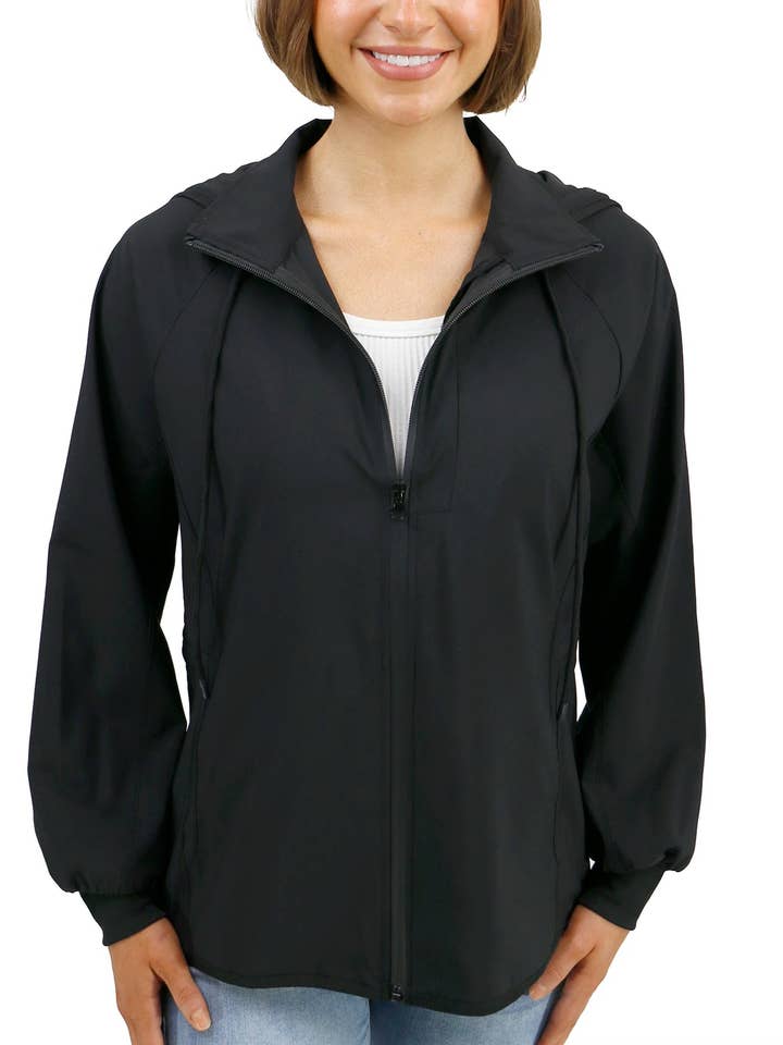 G&L Active - Track Jacket in Black for wholesale on Faire6