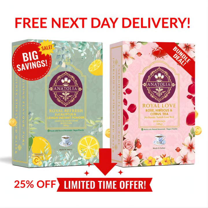 Turkish Herbal Tea Gift Set: The Sultan’s Collection for wholesale by Anatolia Heritage Co