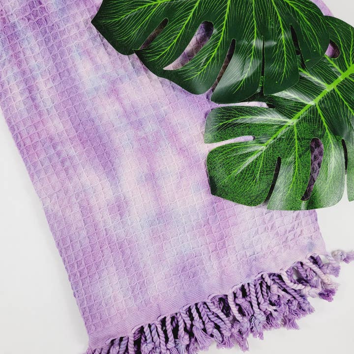 Beach Towel, Bath towel, Turkish Towel Cotton XLARGE PURPLE for wholesale by EBRU Home