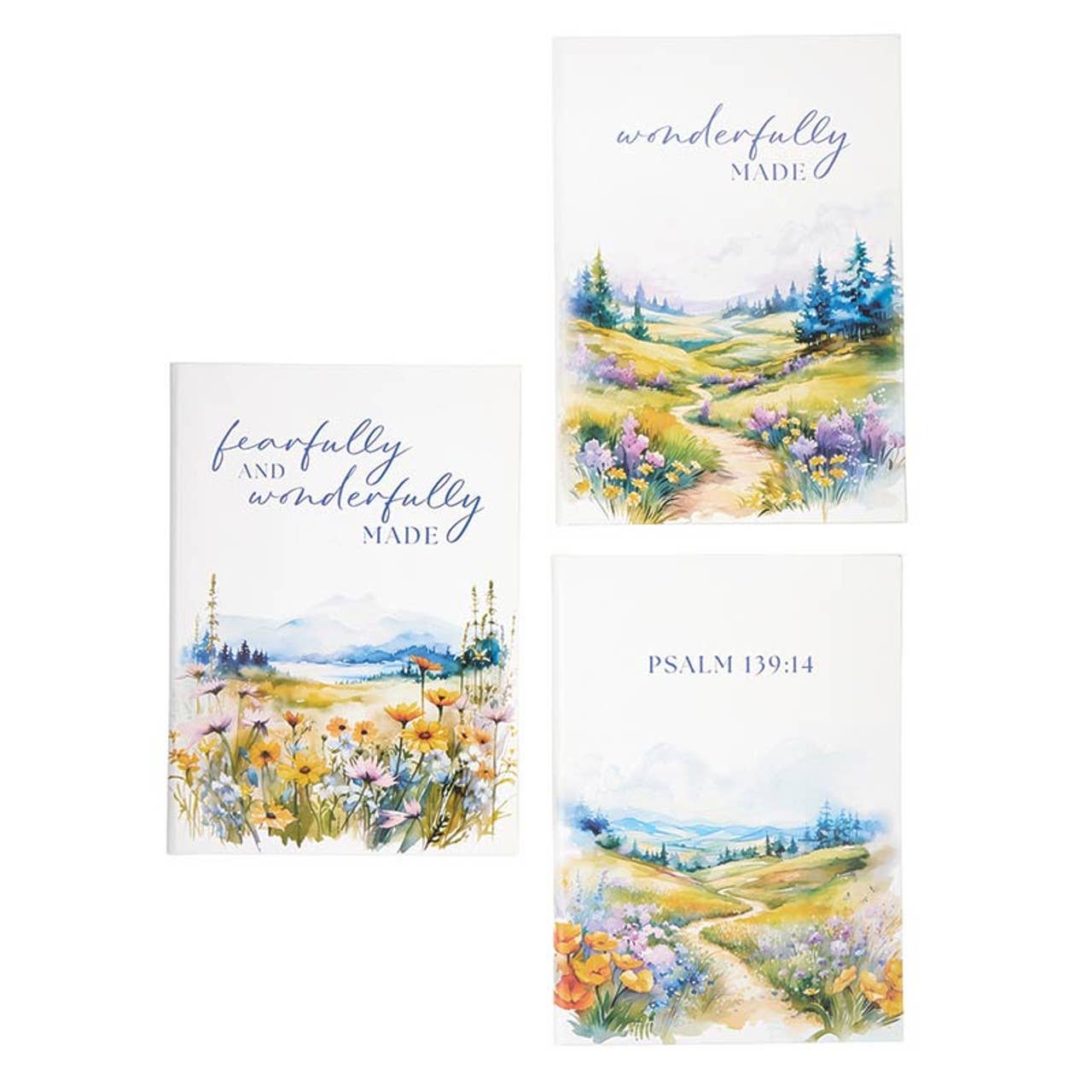 Faithworks by Creative Brands - Wholesale Journal/Diary - Journals - Fearfully and Wonderfully Made - 3 pcs1