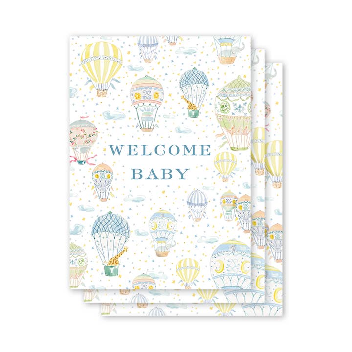 Balloon Festival Milestone Cards for wholesale by Dogwood Hill