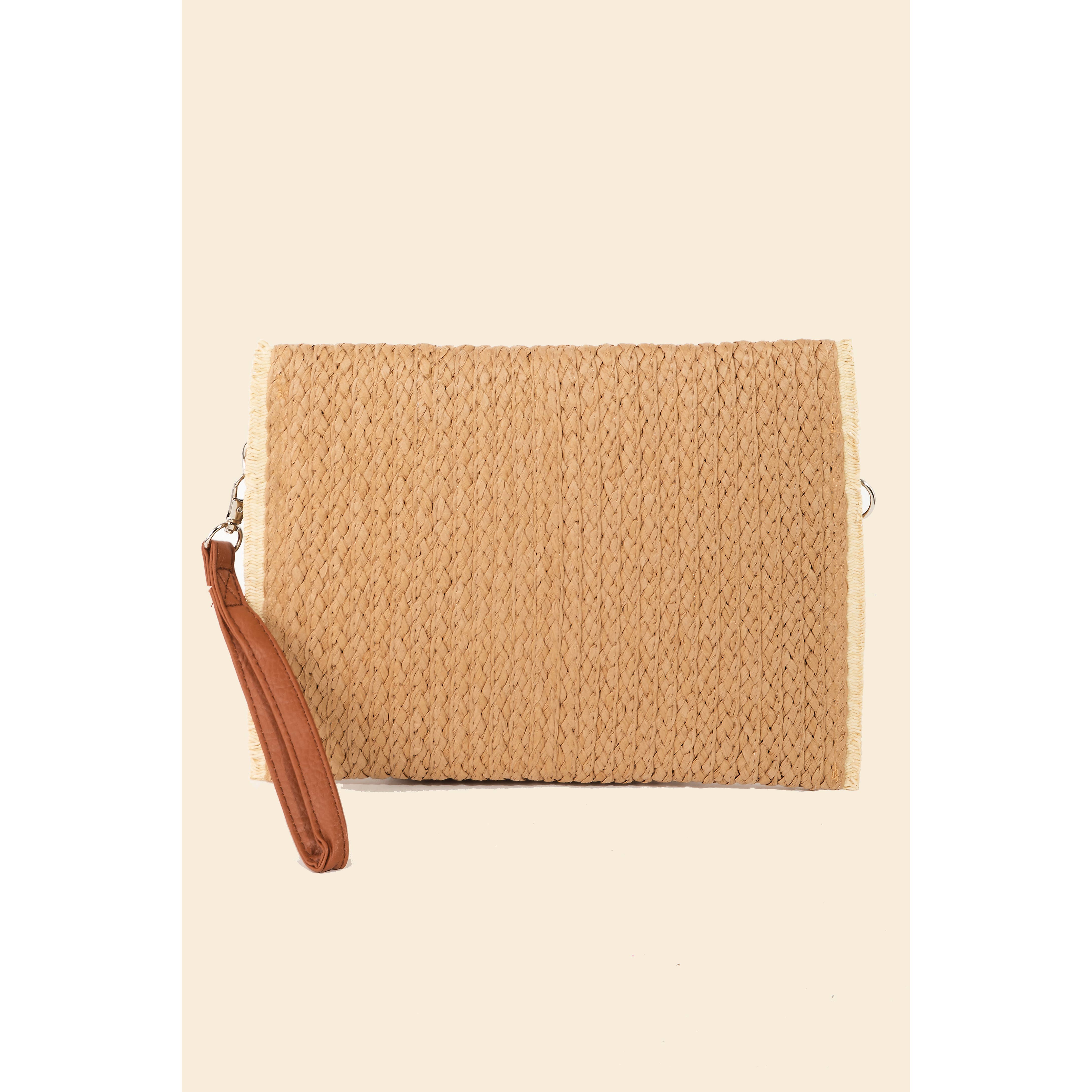 Anarchy Street - Wholesale Crossbody Bag - Women's - Braided Straw Clutch Bag6