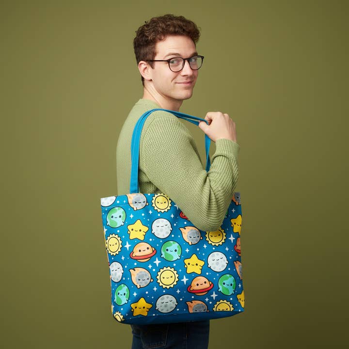 LuxCups Creative - Wholesale Tote Bag - Women's - Space Buds Tote Bag1