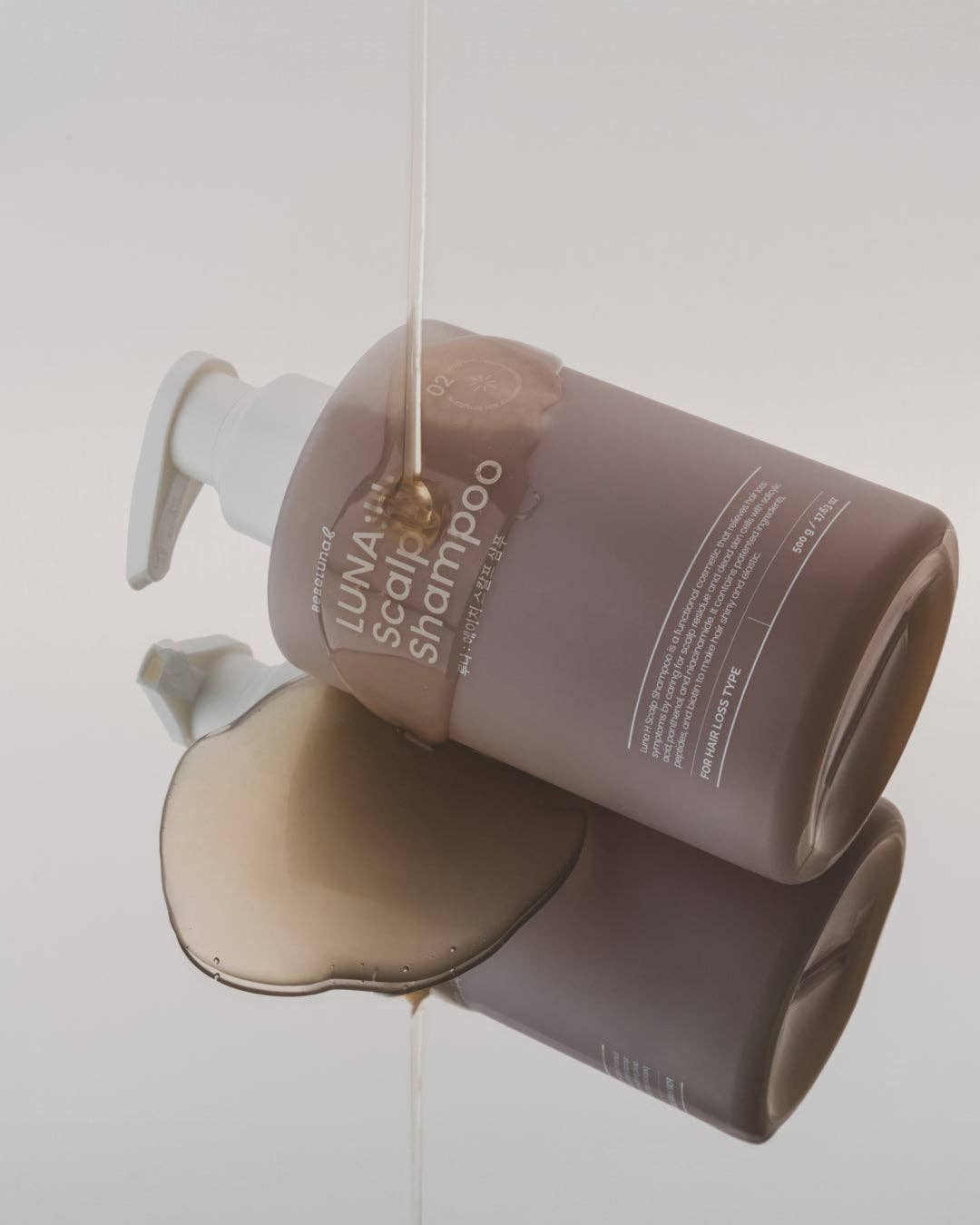 BEBELUNA - Wholesale Hair Shampoo - Luna:H Scalp Shampoo – Functional Hair Loss Care, Menthol Cooling, Peptide & Plant-Based Complex, 16.9 fl oz (500ml)4