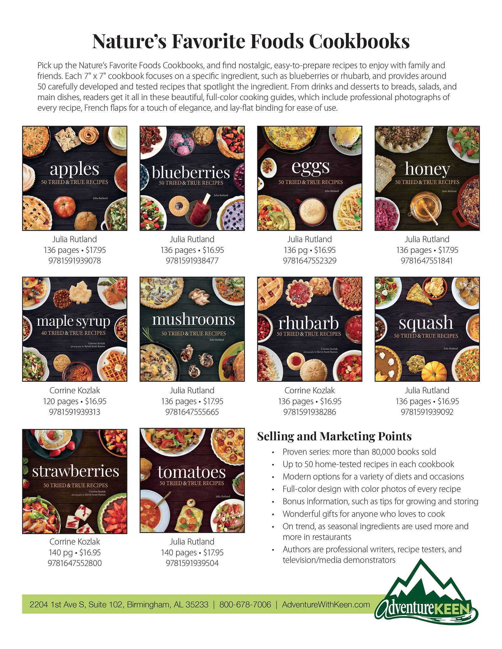 AdventureKEEN - Wholesale Cookbooks & Food - Mushrooms Cookbook12