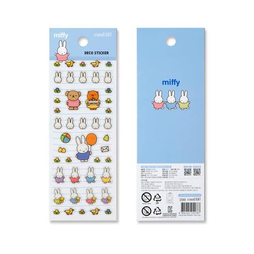 K-Wonderland - Wholesale Sticker - Miffy Deco Stickers- Phone, Journal, Calendar, Photo Card 4