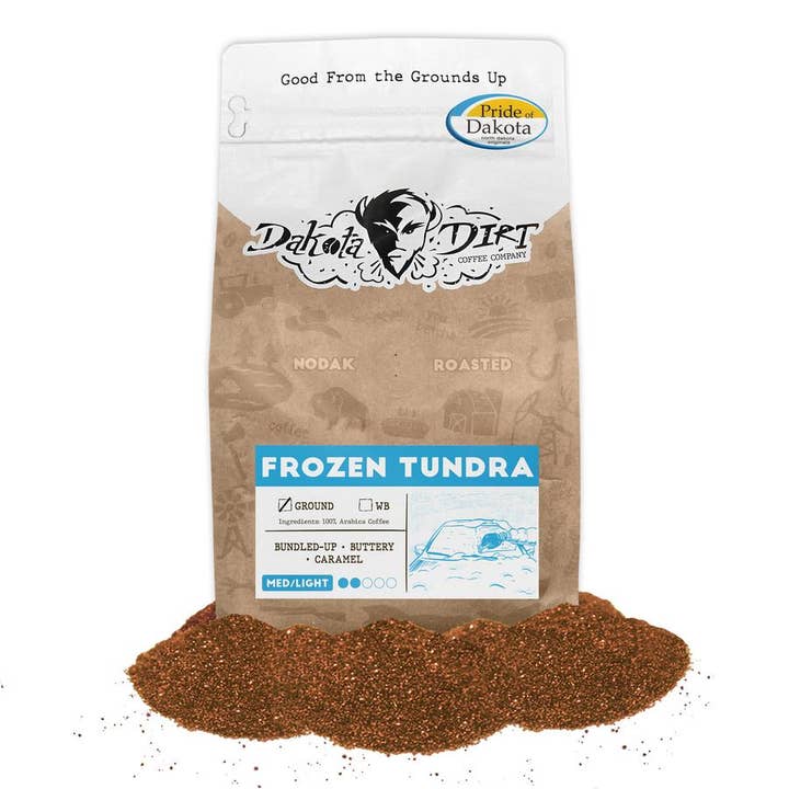 Dakota Dirt Coffee Company - Wholesale Coffee Beans - Frozen Tundra (Medium/Light Roast)