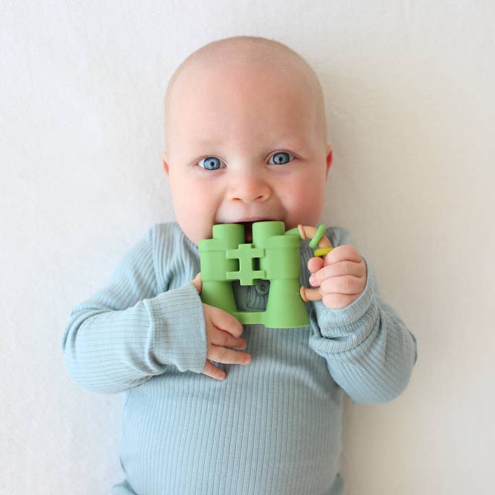 Lucy Darling - Wholesale Teether (Not Clip-On) - Baby - Animal Lover - Binoculars Teether
