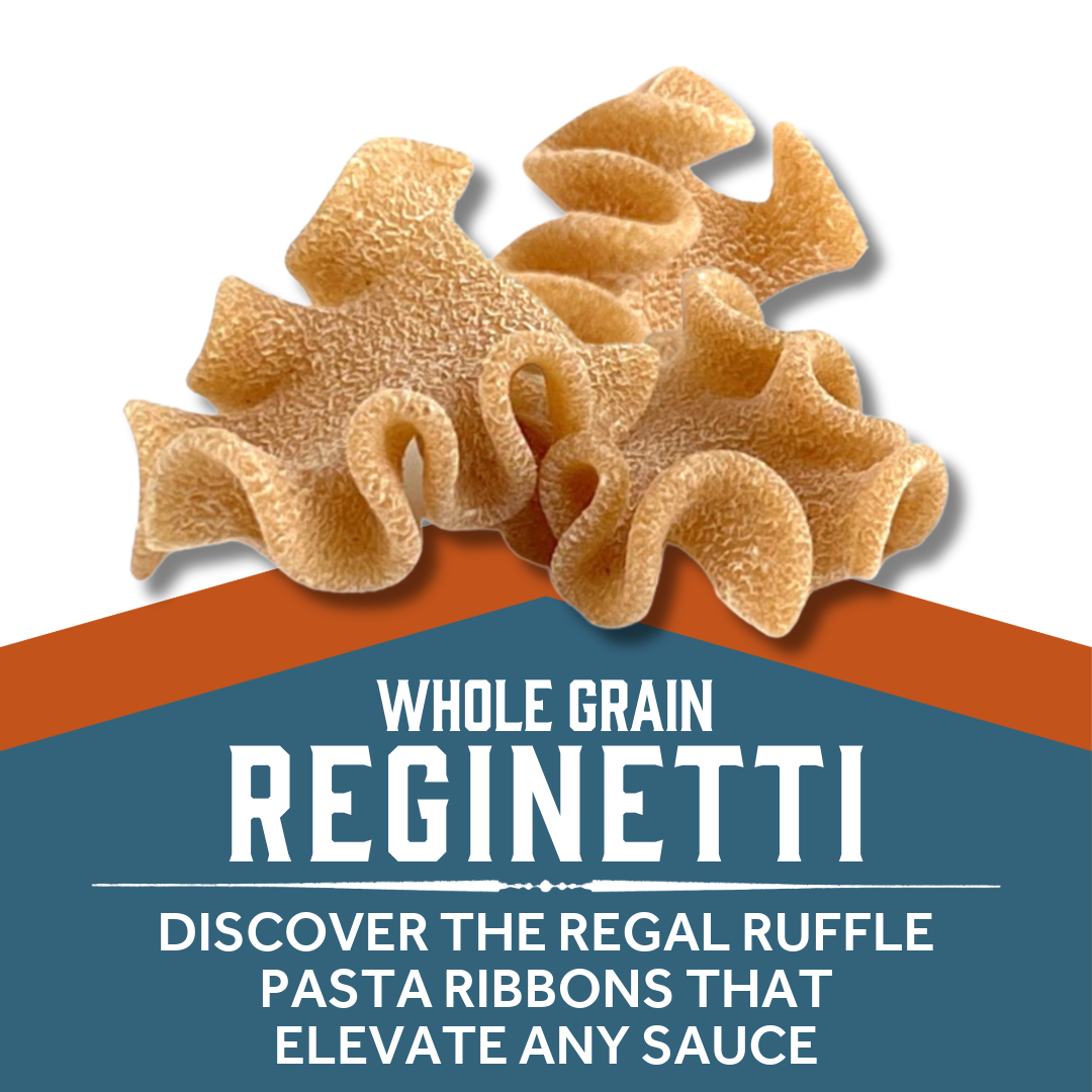 Sfoglini - Wholesale Pasta - Whole-Grain Reginetti, BULK 10 lb case, Organic Pasta1