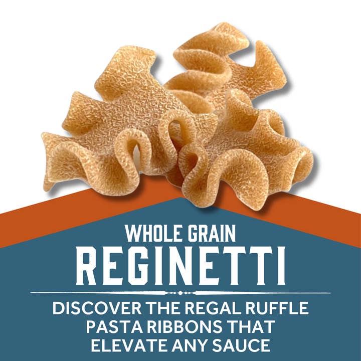 Sfoglini - Wholesale Pasta - Whole-Grain Reginetti, BULK 10 lb case, Organic Pasta1