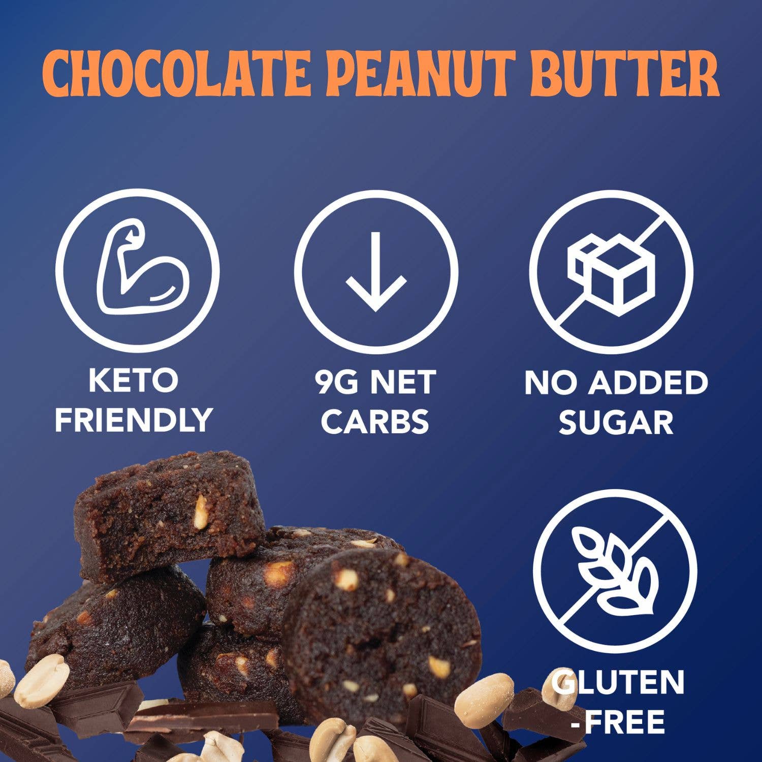 ChipMonk Baking - Wholesale Cookie - Chocolate Peanut Butter Keto Cookie Bites3
