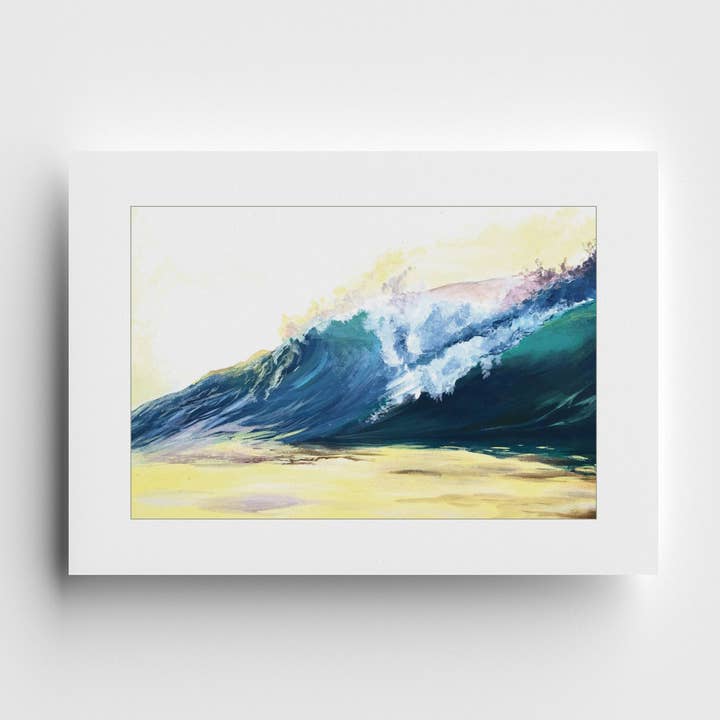 The Rookie Greeting Card for wholesale by Kelly Clause Art