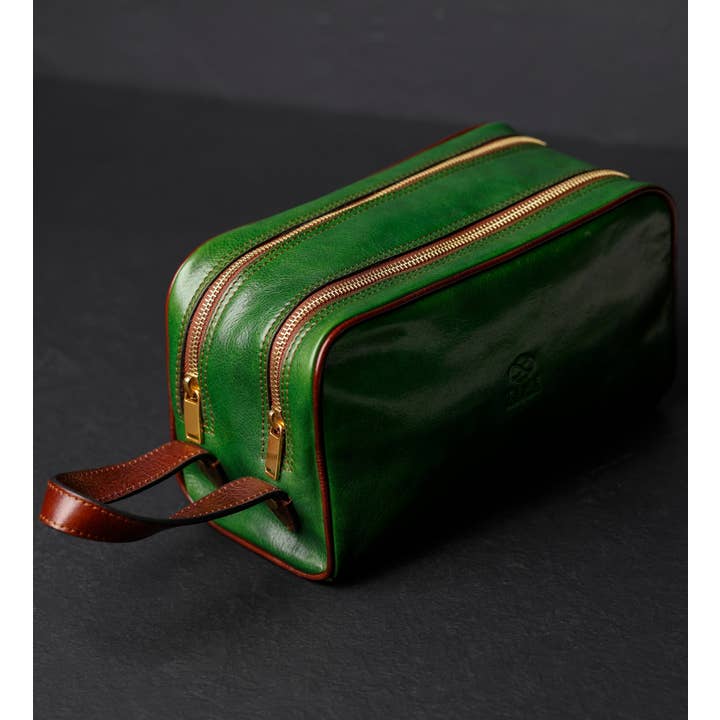 Time Resistance - Wholesale Make-up tas/toilettas - Leren Cosmetica Tas Dopp Kit - All the Kings Men37