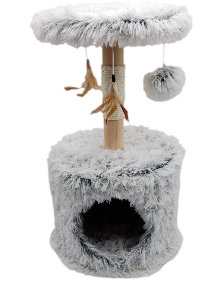 Der Runde Kitty, Kratzbaum "Flauschig" für den Großhandel von Wouapy