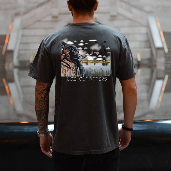 Chasse aux chiots pour hommes pour la vente par MidWest Tees