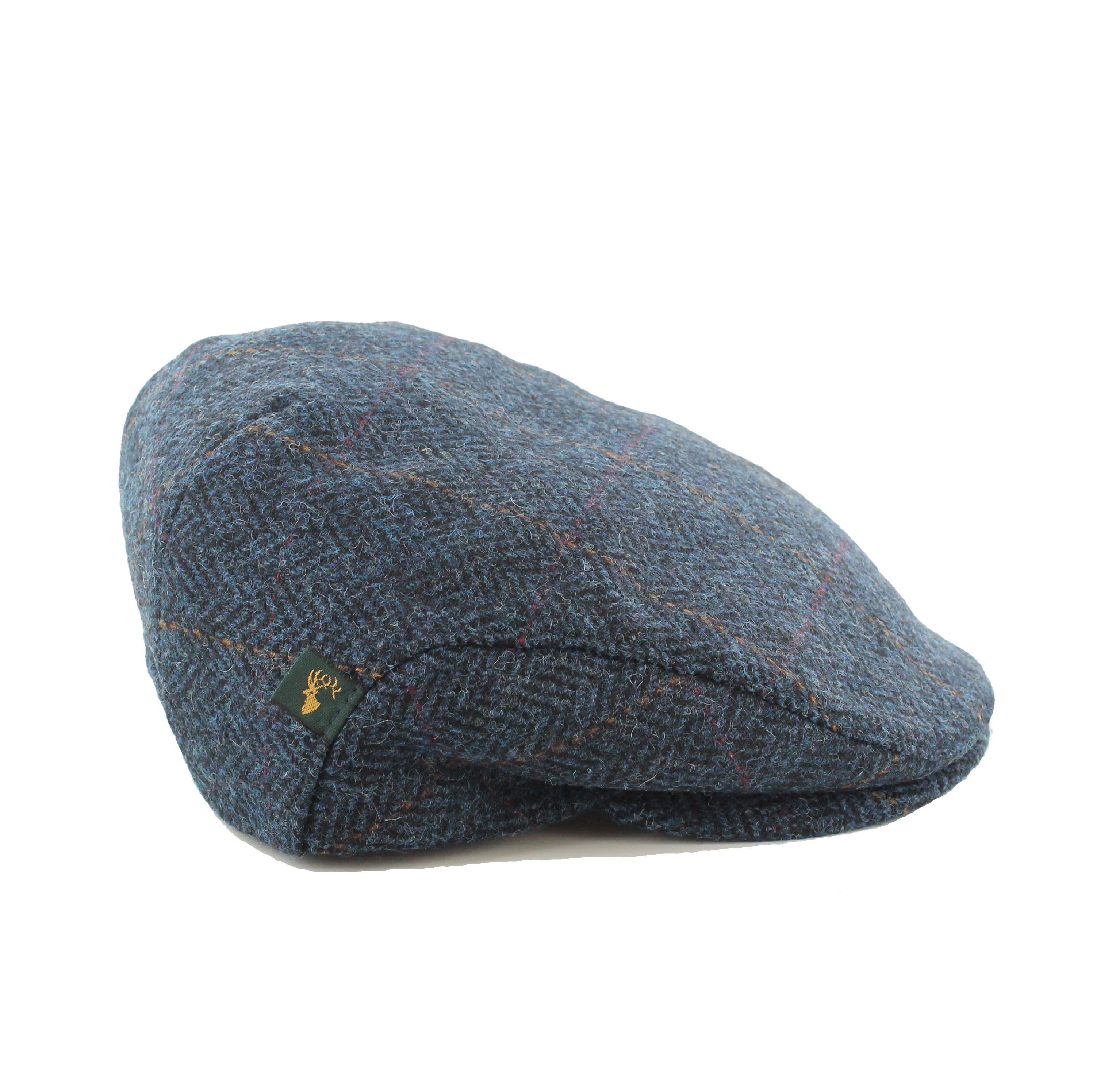 Mucros Weavers – Großhandel Newsboy Hat/Ballonmütze – Herren – Herren-Trinity Cap aus 100 % Tweed mit gestepptem Futter1