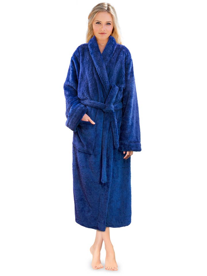 Pavilia - Wholesale Robe - Women's - Women's Sherpa Fluffy Robe