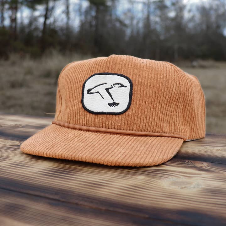 Corduroy Duck Logo Rope Hat for wholesale by Featherline Outdoors
