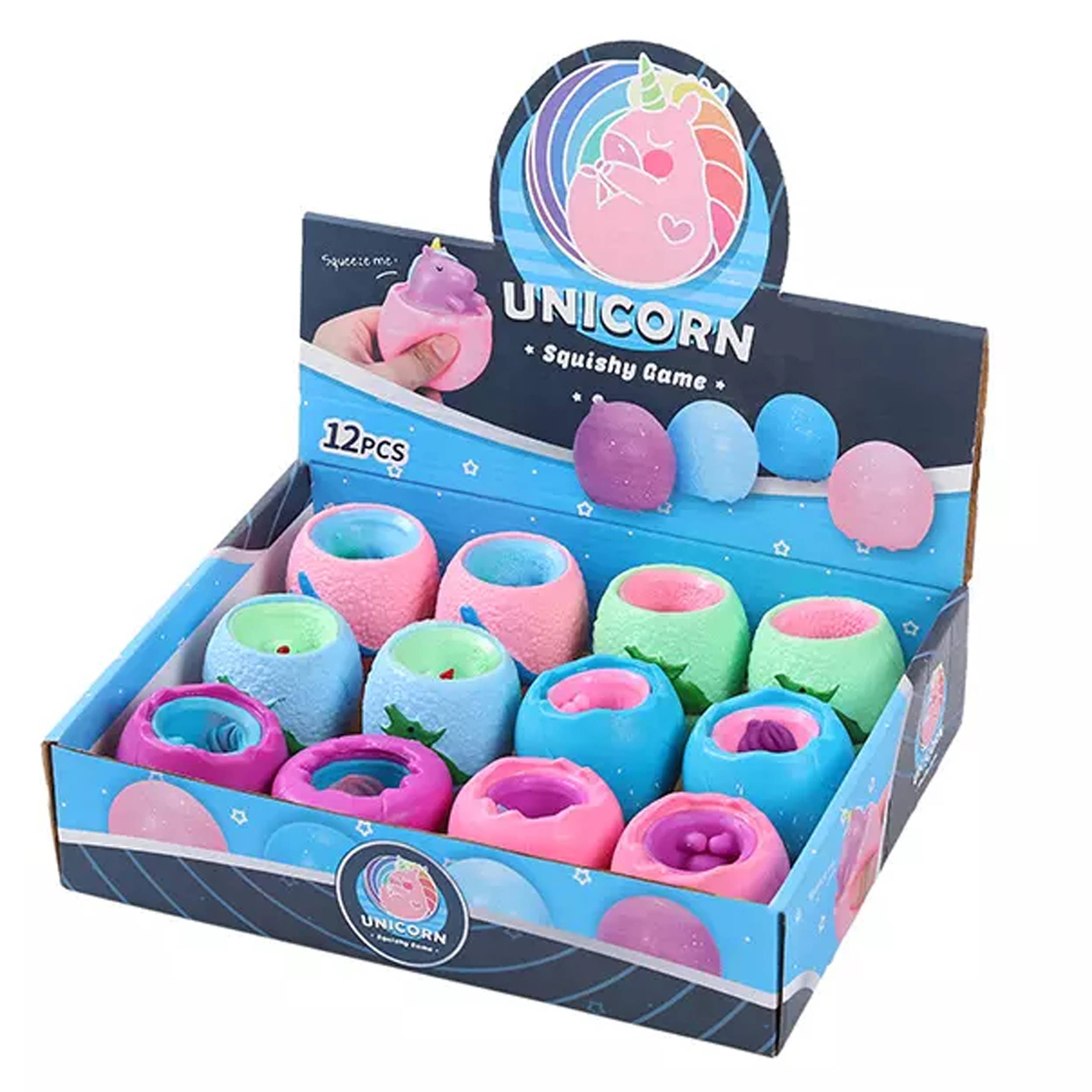 JSBlueRidge Toys - Wholesale Squishy toy – Kids & Baby - Unicorn Horse Pop Out Squeeze Fidget Kids Toys4