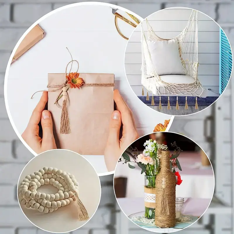 Magnifique Hearts – Engroshandel DIY-hobbysæt – Kvaster med træperler, alsidig efterårspynt til gør-det-selv dekoration2