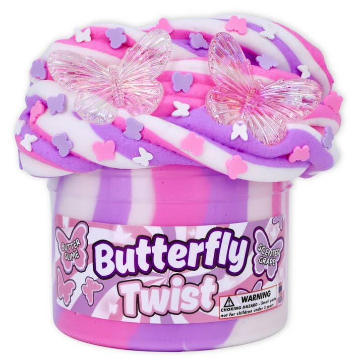 Dope Slimes - Wholesale Putty/Slime - Kids - Butterfly Twist - Butter Textured Slime