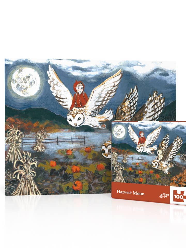 Harvest Moon Mini - 100 Piece Mini Puzzle for wholesale by New York Puzzle Company