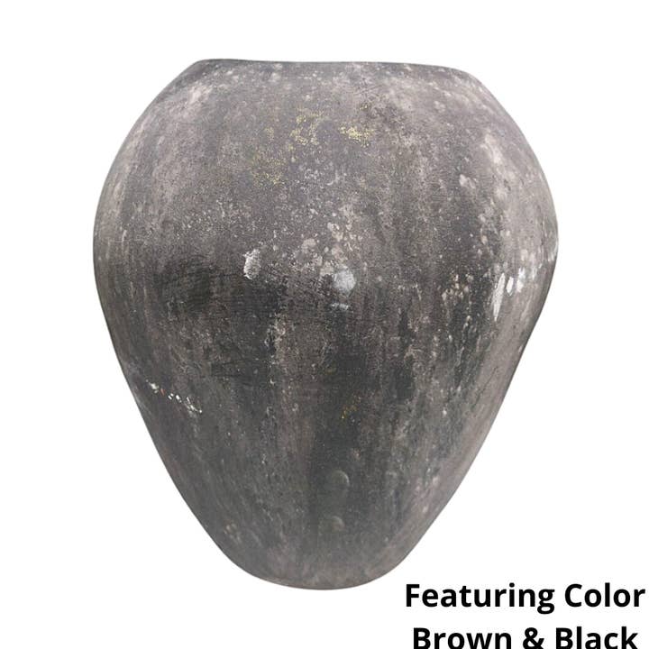 13.5" Pandora Clay Vase for wholesale by ClayRoot Artisan Studio