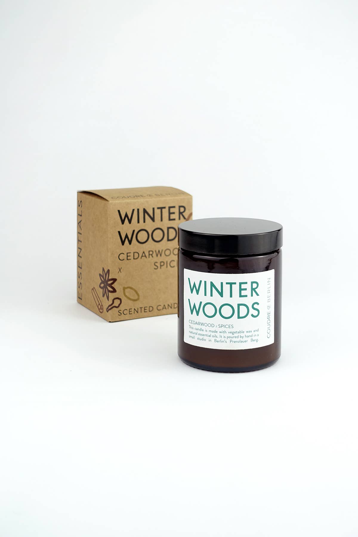 Coudre Berlin - Wholesale Jar/Filled Candle - WINTER WOODS/ESSENTIALS scented candle6