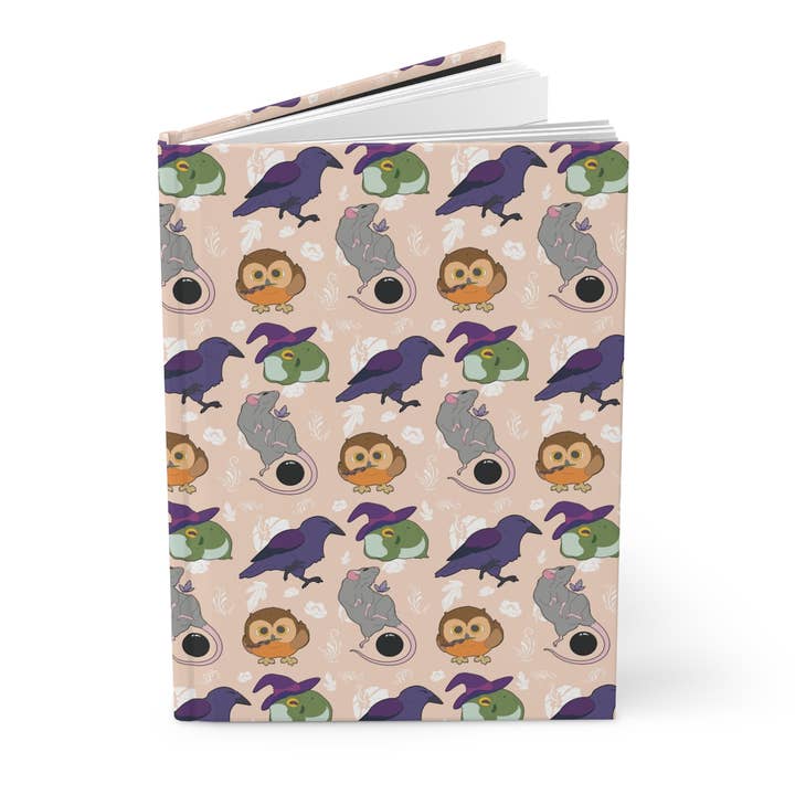 Witchy Helpers notitieboek met harde kaft voor wholesale door Raven & Crow Co