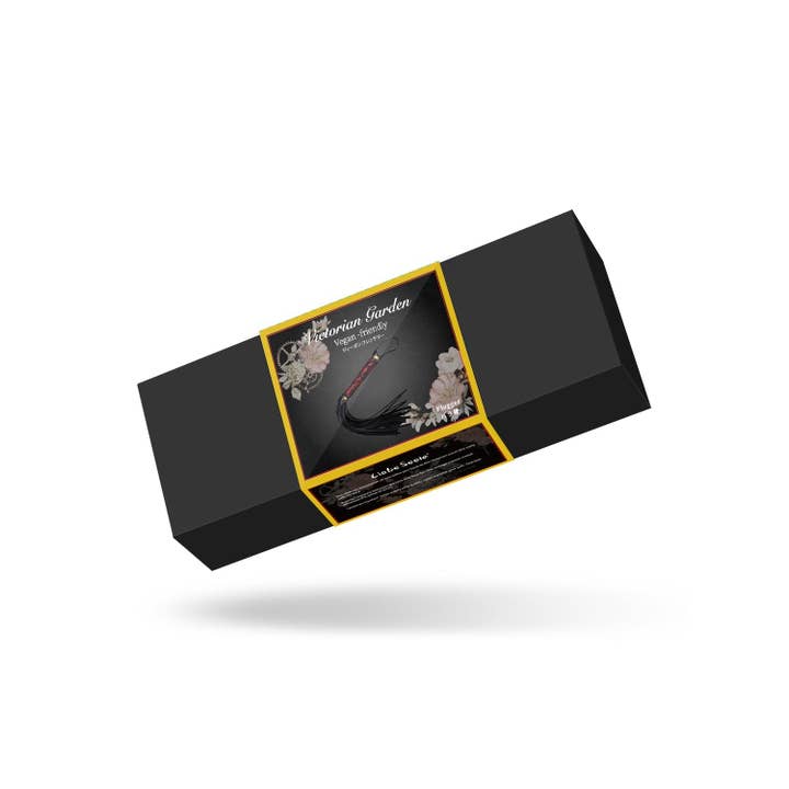 Liebe Seele - Wholesale Sex Toy - Victorian Garden Lace and PU Flogger Whip, Vegan-friendly2