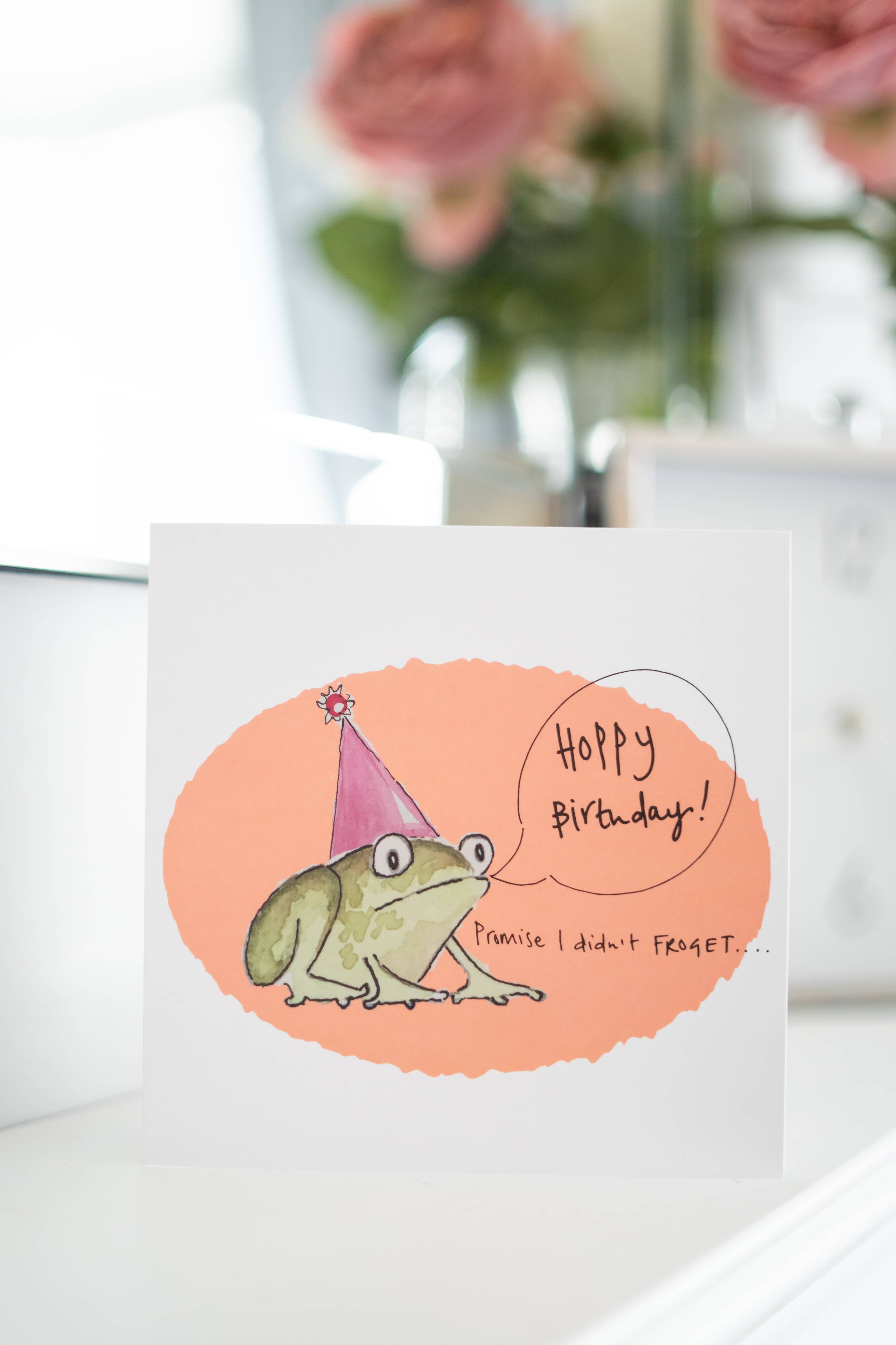 Hanxmade – wholesale Födelsedagskort – Grattis på födelsedagen - om du glömde!2