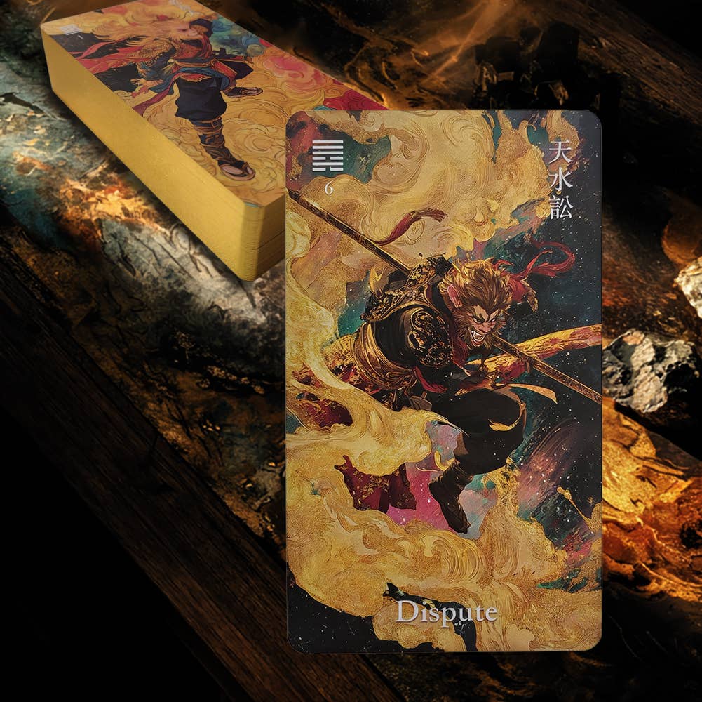 Vermilion Collection - Wholesale Tarot Cards - I-Ching Oracle Wukong Edition6