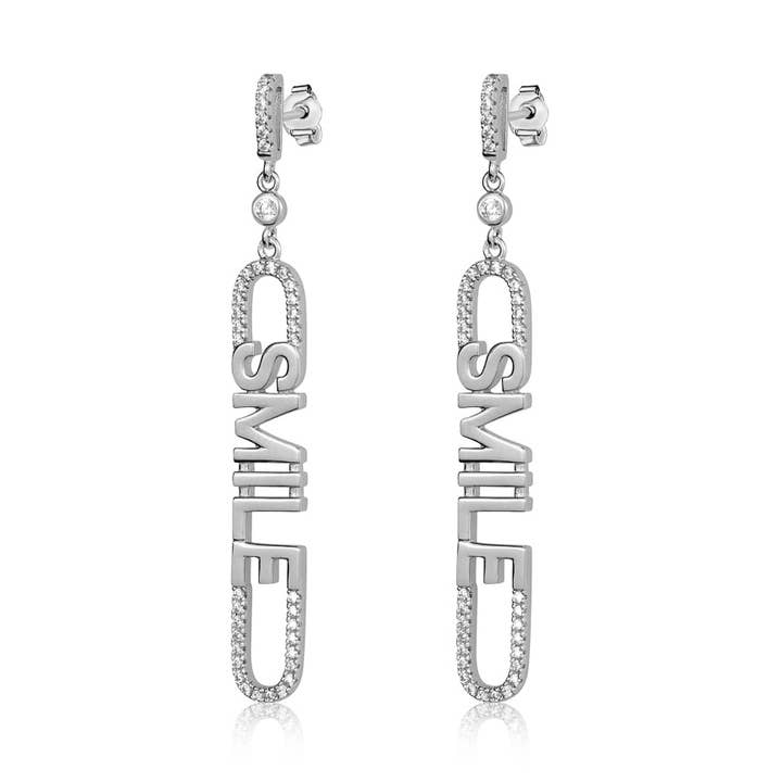 Eksklusive Smile øreringe for engroshandel hos Bijoux Champagne