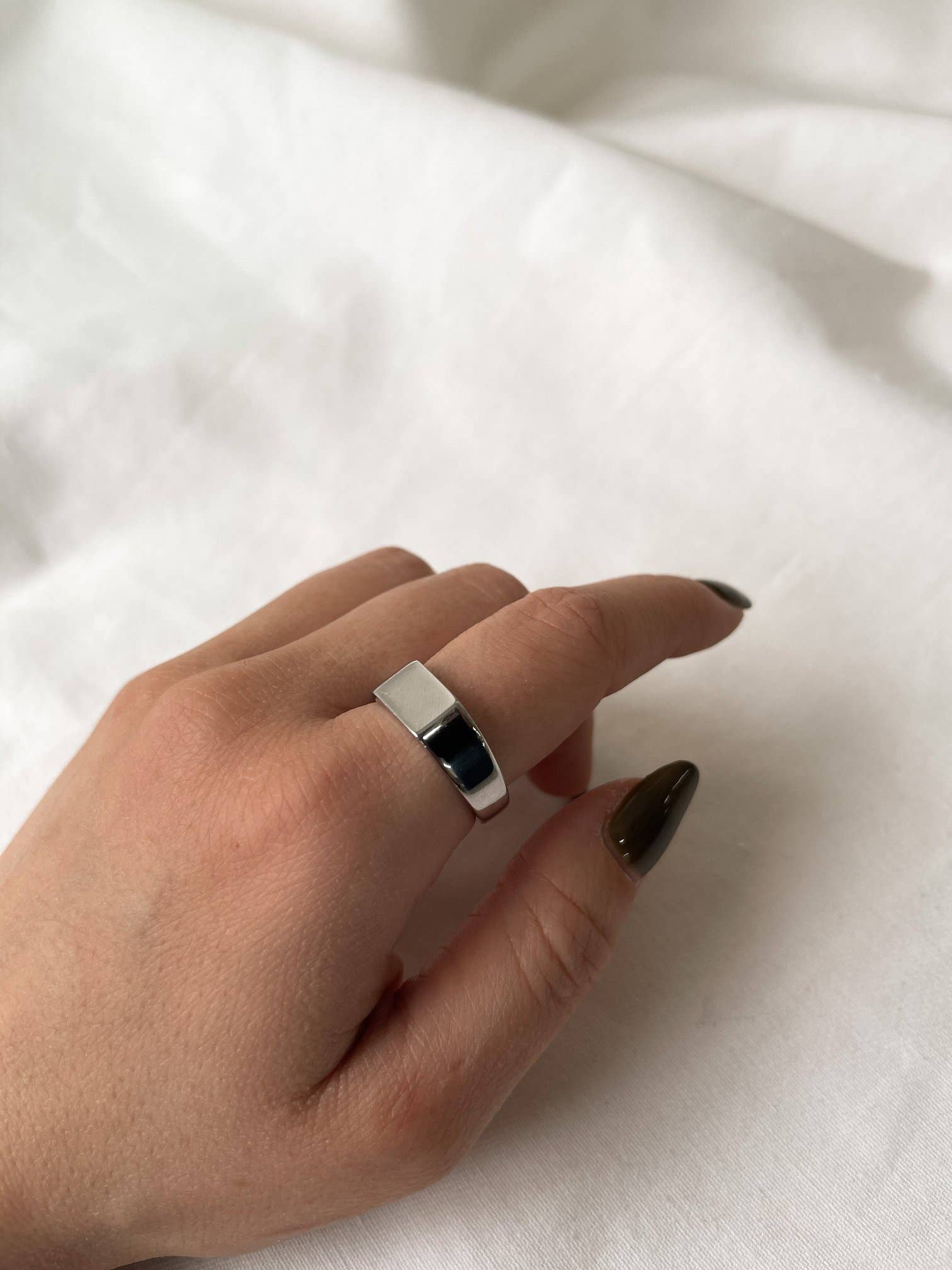 Horace Jewelry - Wholesale Signet Ring - The Signet Stainless Steel Band Ring1