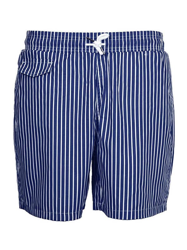 Shorts de algodón a rayas de verano para hombre para venta al por mayor de Five emperors