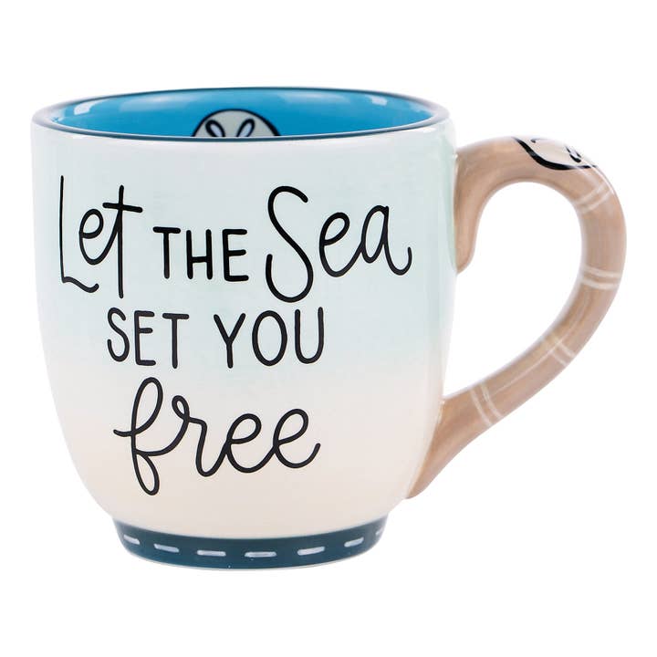 Glory Haus - Wholesale Coffee Mug - Sea Turtle Beach Mug1