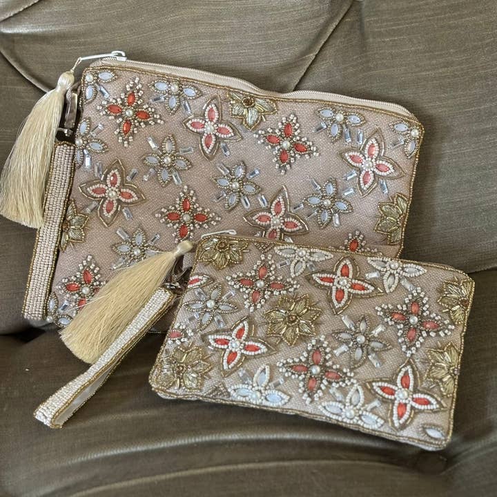 Muno - Wholesale Pouch – Women’s - Boho Bloom Pouch Large2