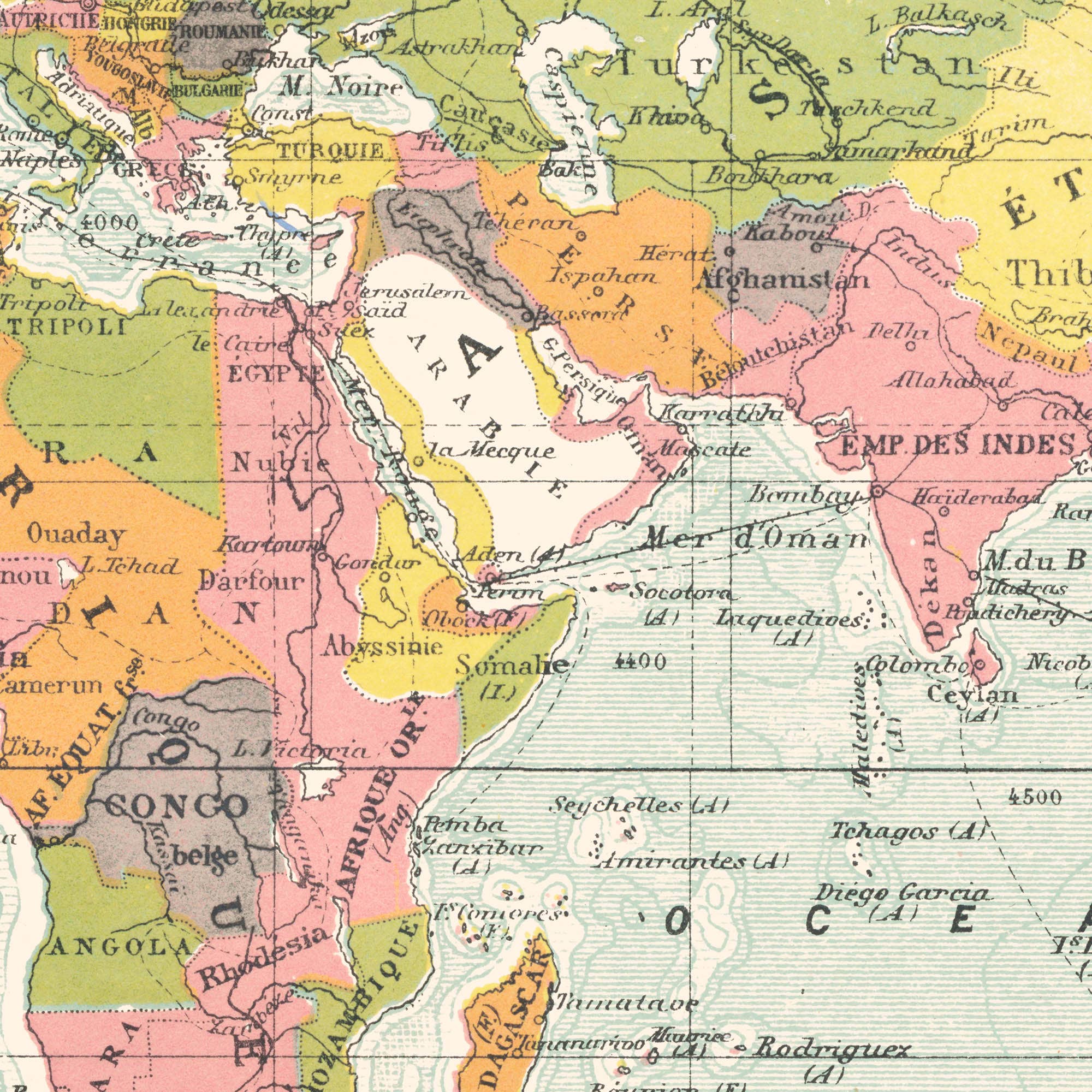 Aster Edition - Wholesale Poster - Poster: Map - The Terrestrial Sphere3