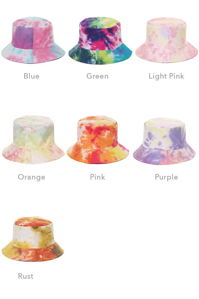 Hana - Wholesale Bucket Hat - Women's - Tie Dye Bucket Hat24