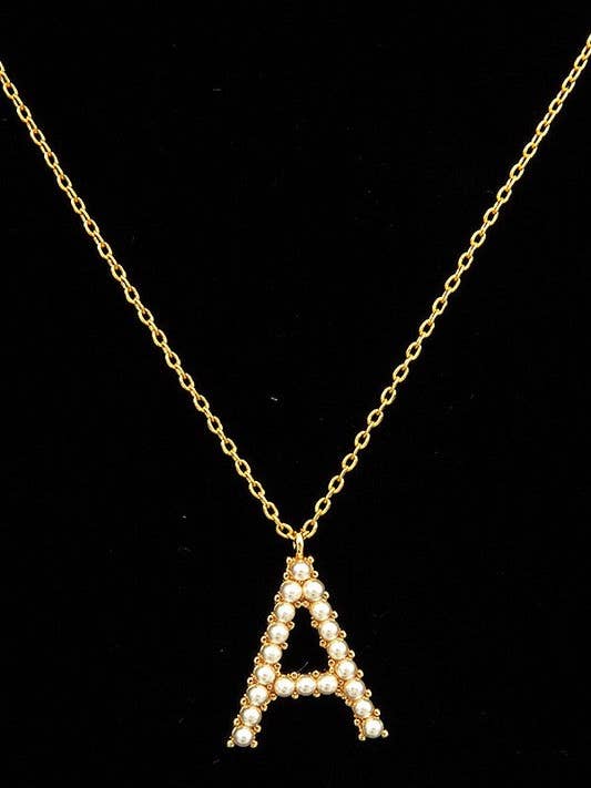 HALSKETTING MET PARELS IN EERSTE INSTANTIE voor wholesale door Andrea Bijoux