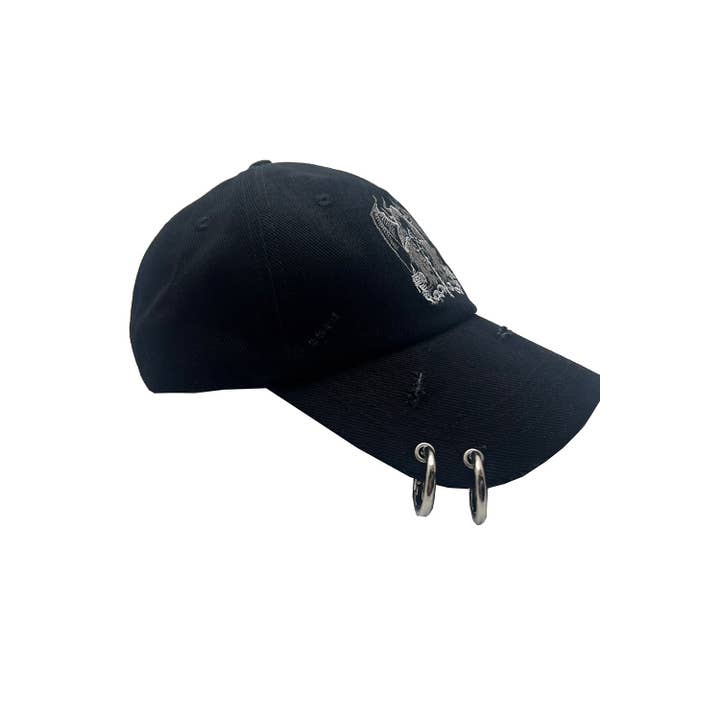 vampirefreaks - Wholesale Baseball Cap - Women's - Grim Reaper Pierced Baseball Cap6