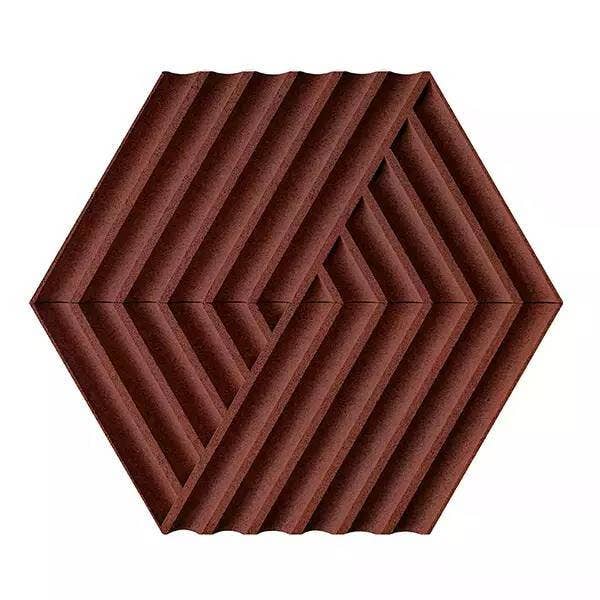 Dekostyl - Wholesale Wall Sign - 3D wall panels made of cork acoustic tiles WEAVE4