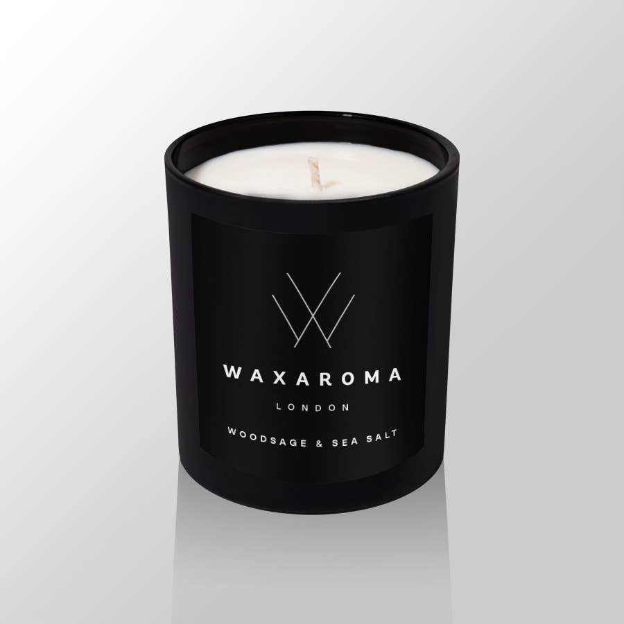Waxaroma LDN – Engroshandel Glaslys – Woodsage & Sea Salt Candle7