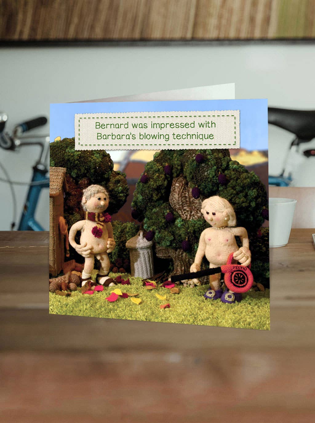 Brainbox Candy - Wholesale Everyday Greeting Card - Funny Birthday Card - Blowing Technique by Nudinits1