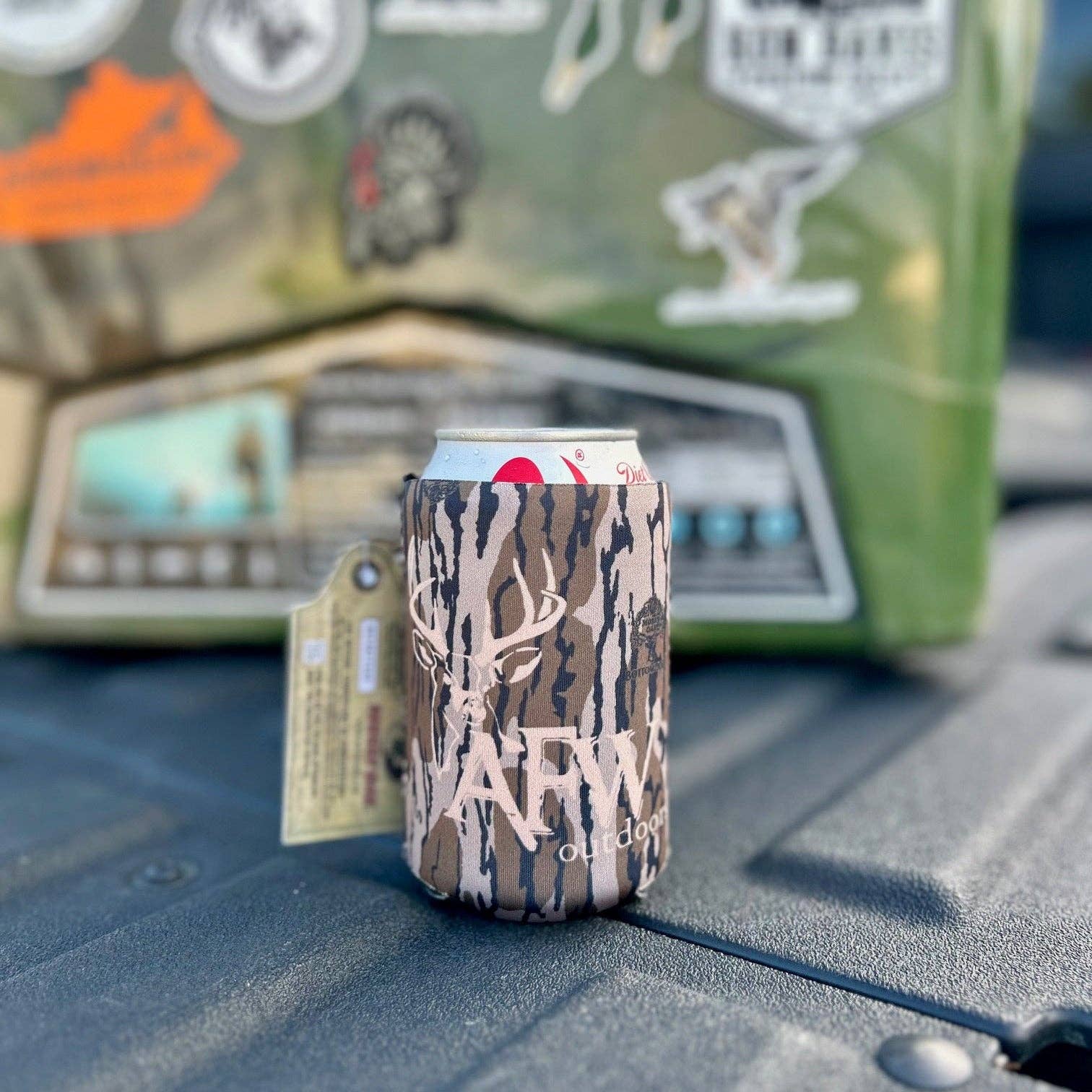 American Flyway Waterfowl – wholesale Drinkkramare – Buck Logo Dryckeshållare - Vanlig Burk2