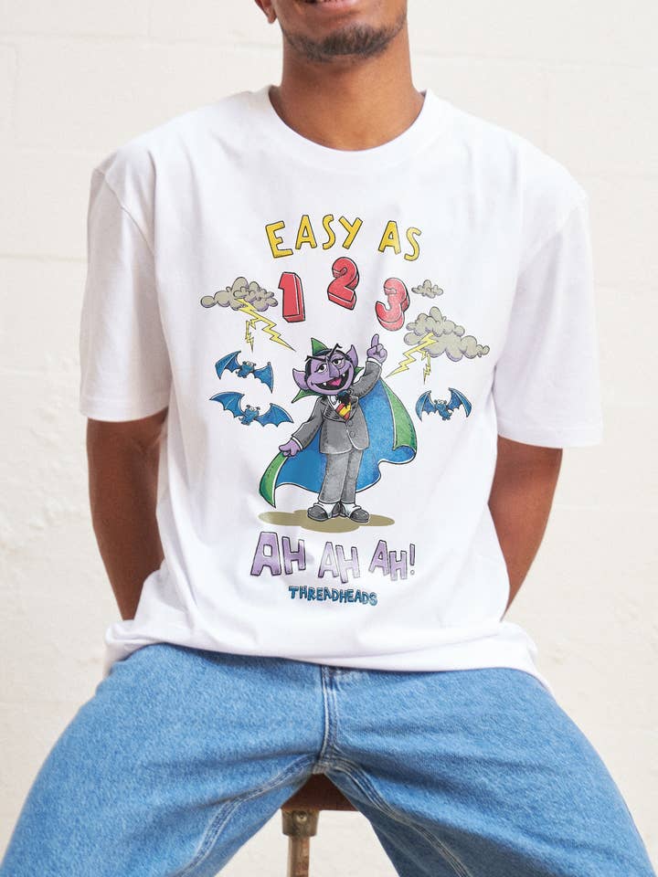 Threadheads - Wholesale Screen Printed T-Shirt - Women's - The Count-Easy As 123 T-Shirt